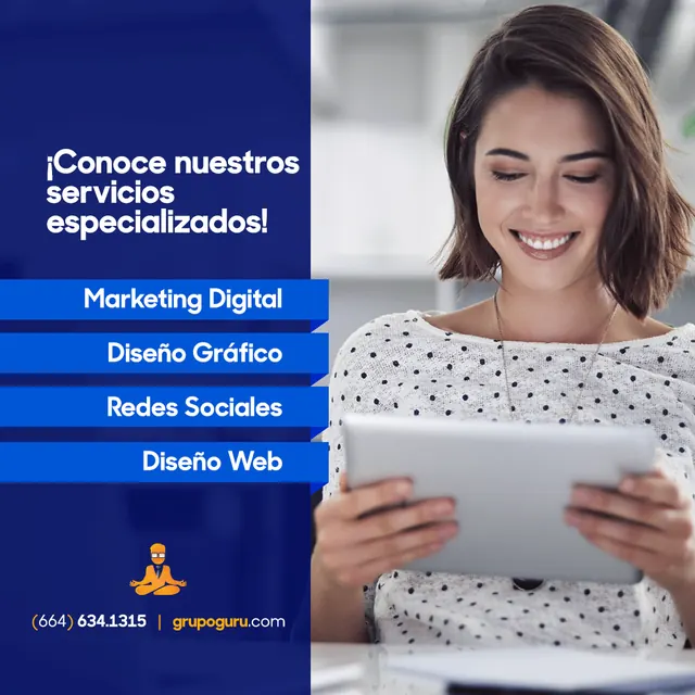 Social media post designed by Equipo Gurú