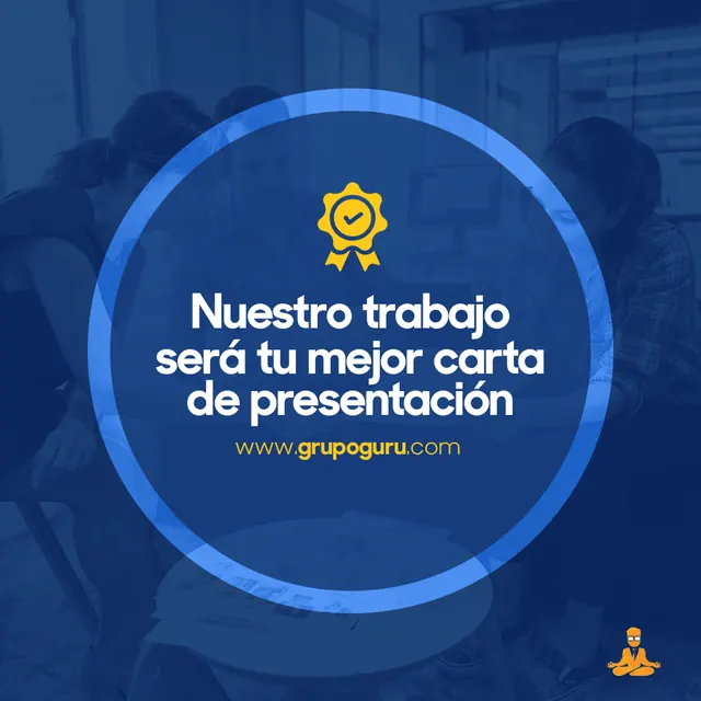 Social media post designed by Equipo Gurú